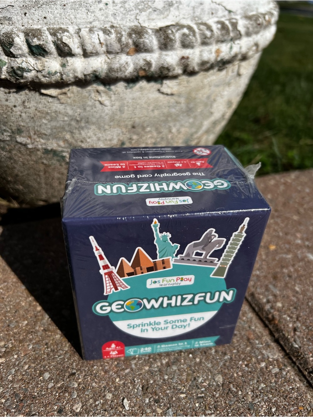 Kids Geography Card Game